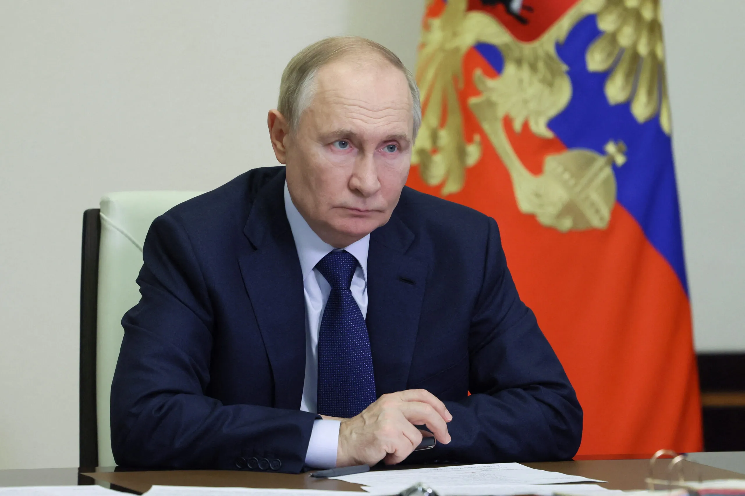 Putin Says Russia Will Respond to Ukraine’s Drone Strike After Phone Call With Trump