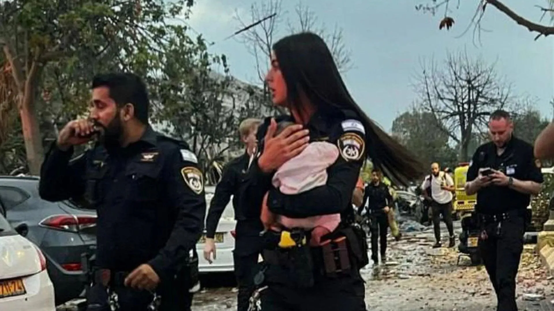 3-Month-Old Baby Rescued Alive From Rubble After Iranian Missile Strike Near Tel Aviv