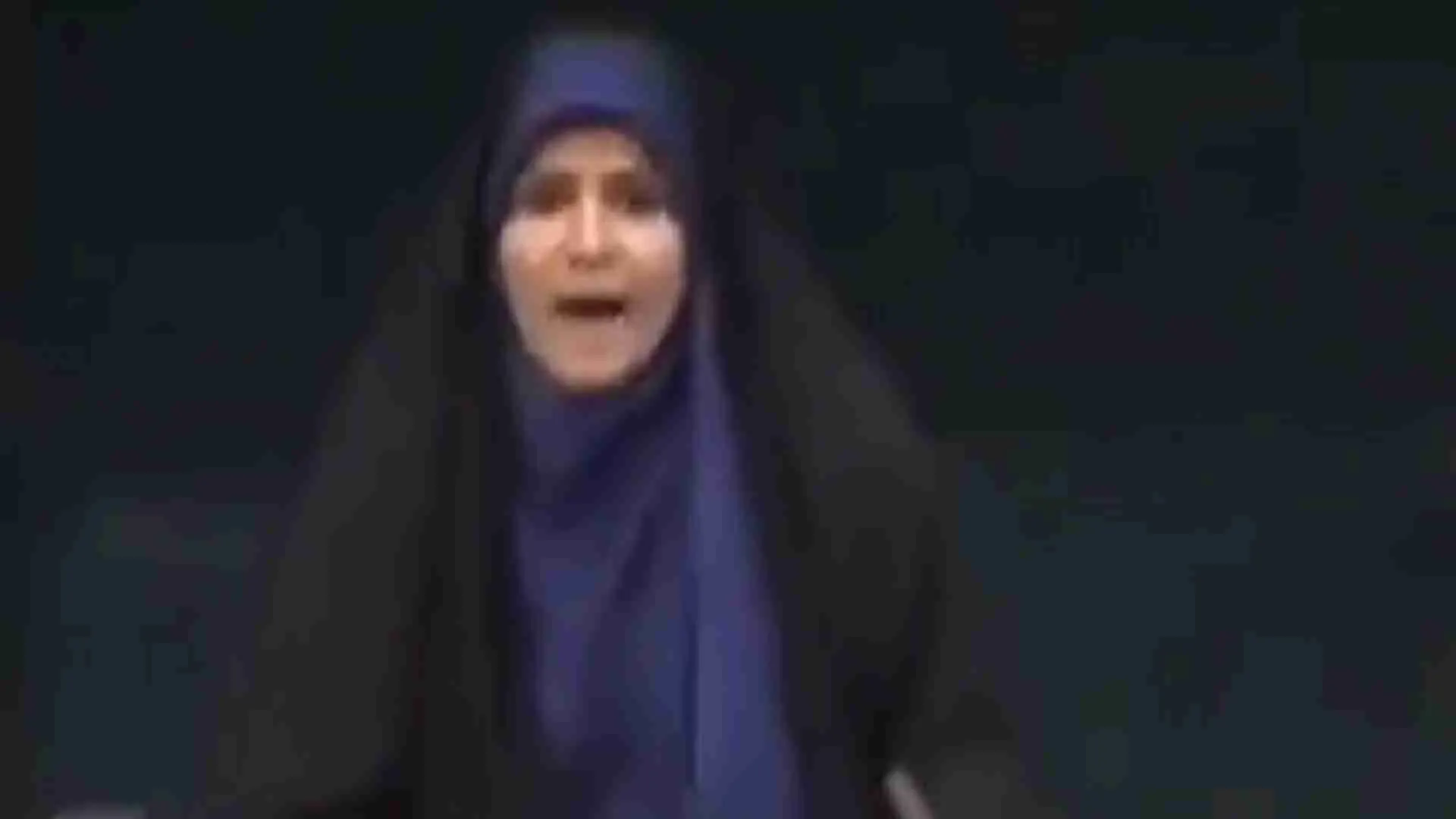 ‘Allahu Akbar’ Heard As Blast Rocks Iran TV Studio During Live Show: Burqa-Clad Anchor Runs | VIDEO