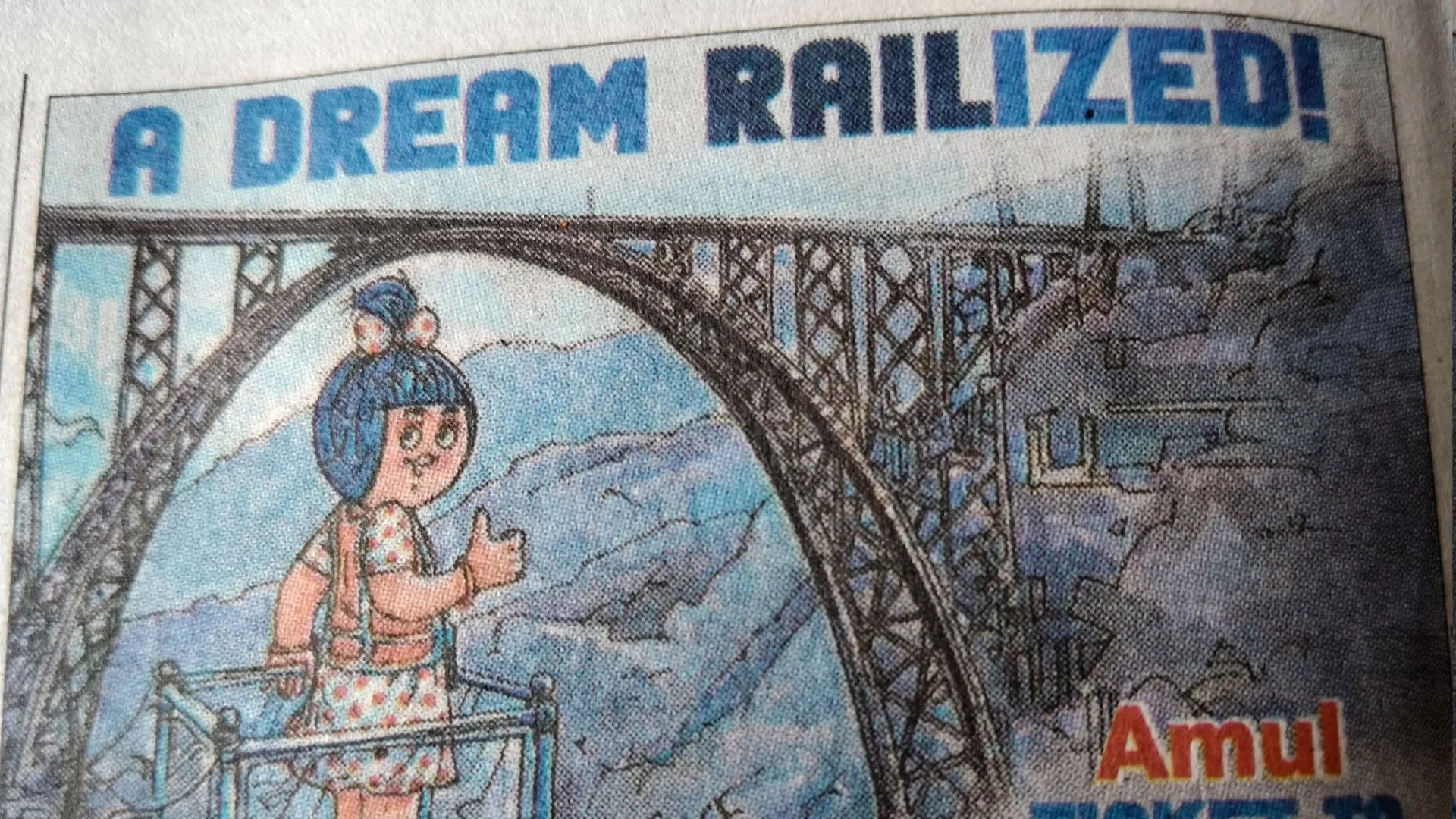 Amul Wins Heart With ‘A Dream Railized’ Tribute to Chenab Bridge
