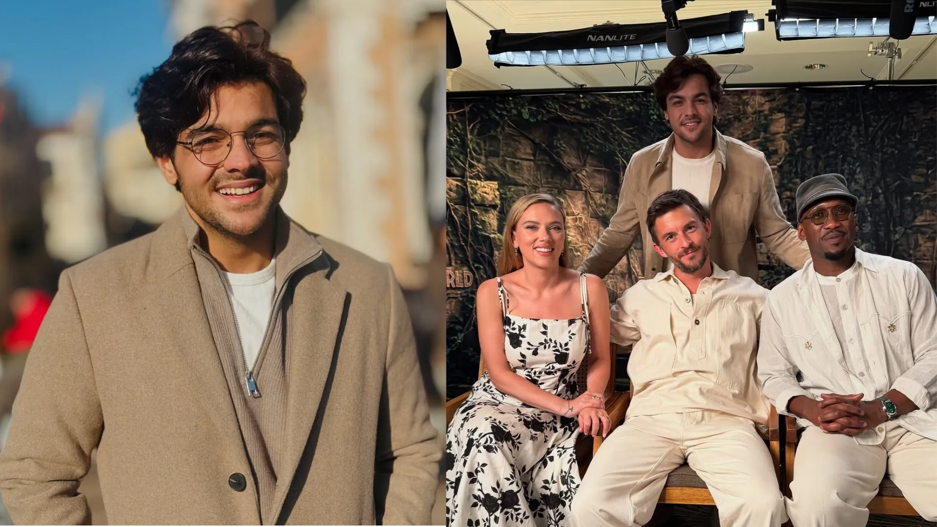 Ashish Chanchlani Stuns at Jurassic World Rebirth Premiere, Shares Special Moment with Scarlett