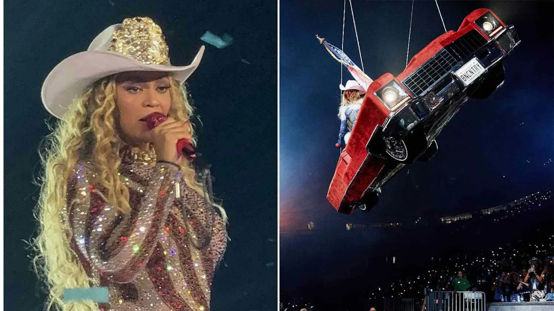 Beyoncé’s Prop Malfunctions Mid-Show in Houston | WATCH
