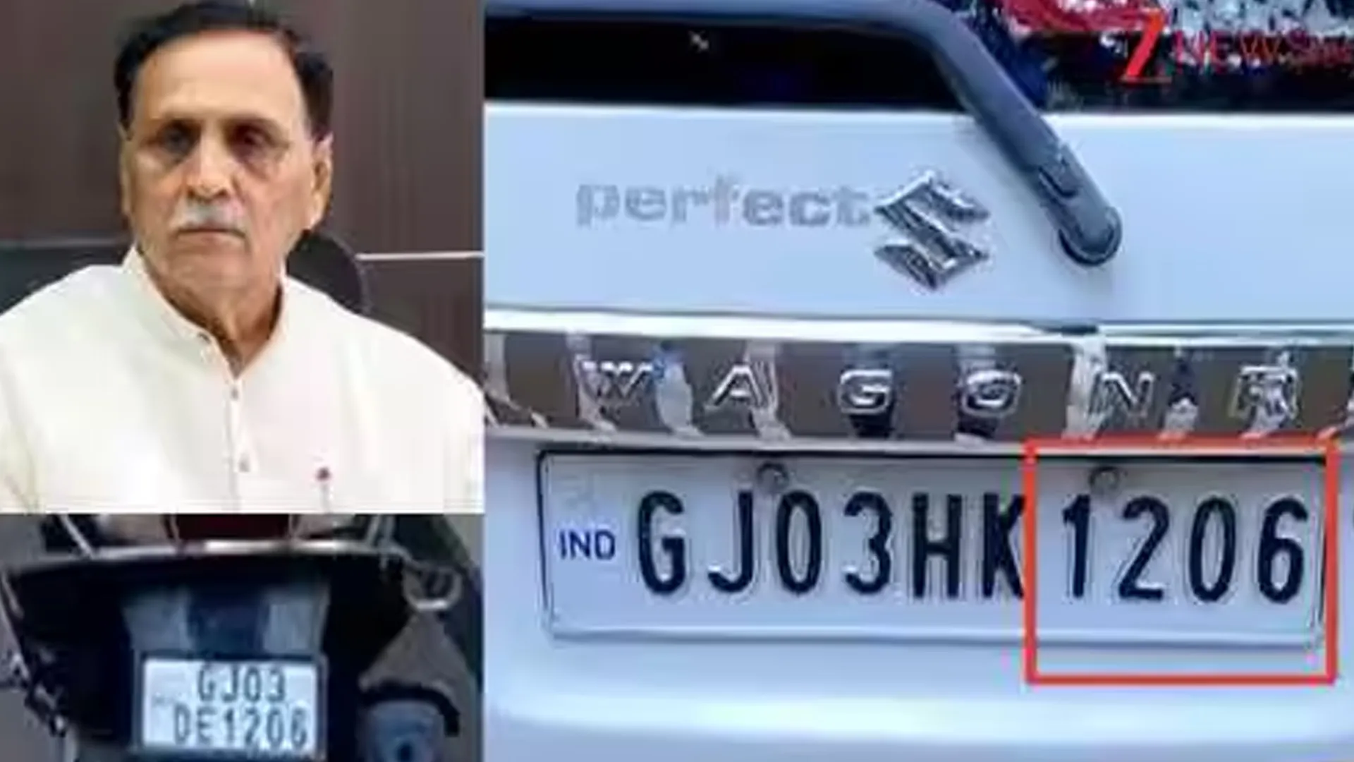 How ‘12/06’ Followed Vijay Rupani, From Vehicle Number Plates to His Final Day