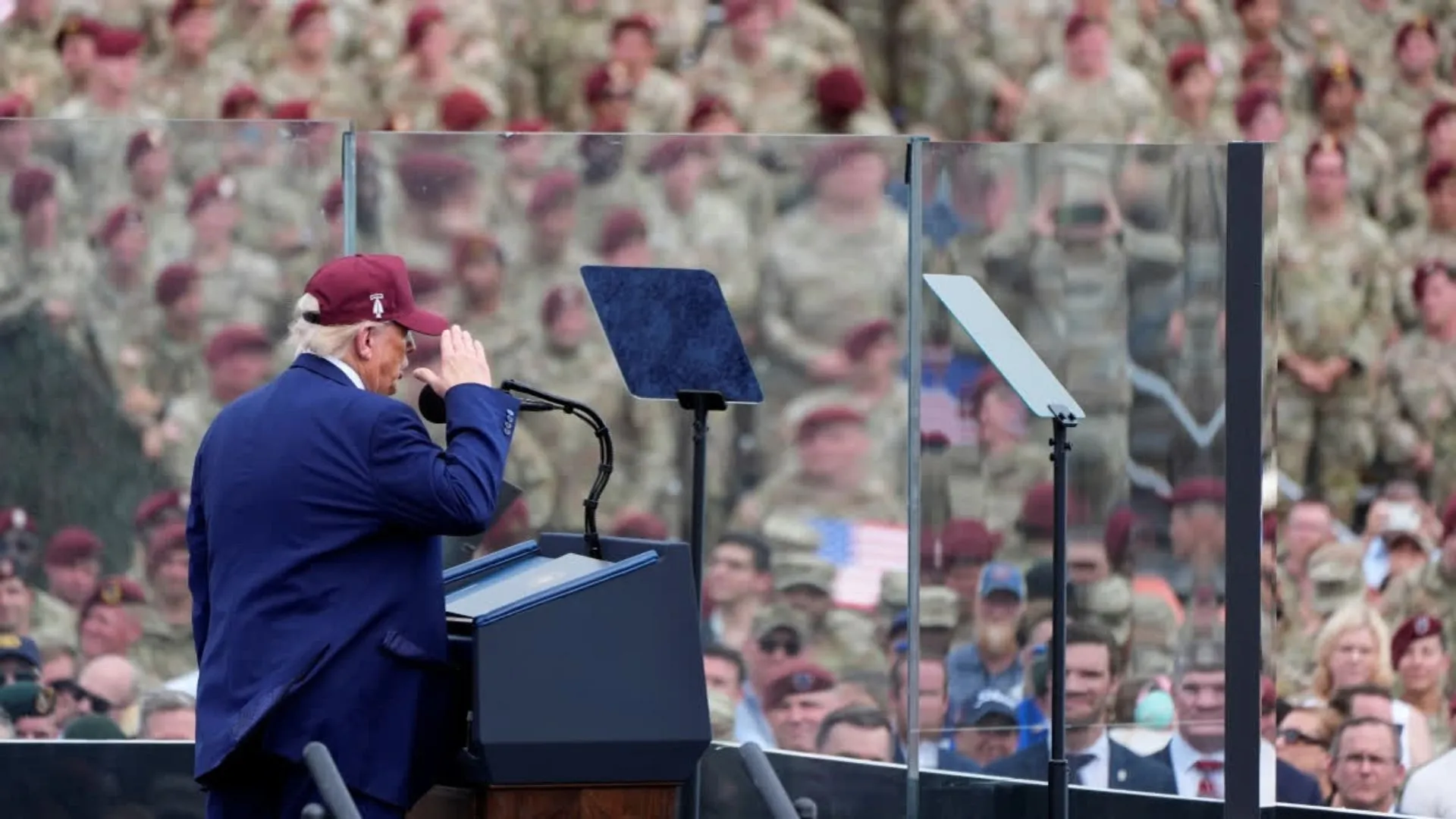 Donald Trump Vows to ‘Liberate Los Angeles’ in U.S. Army Anniversary Speech