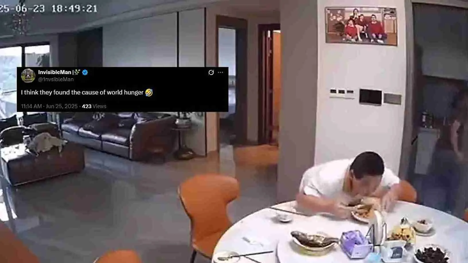 Earthquake Hits China, Boy Rushes Back Inside Shaking House For Food | VIDEO