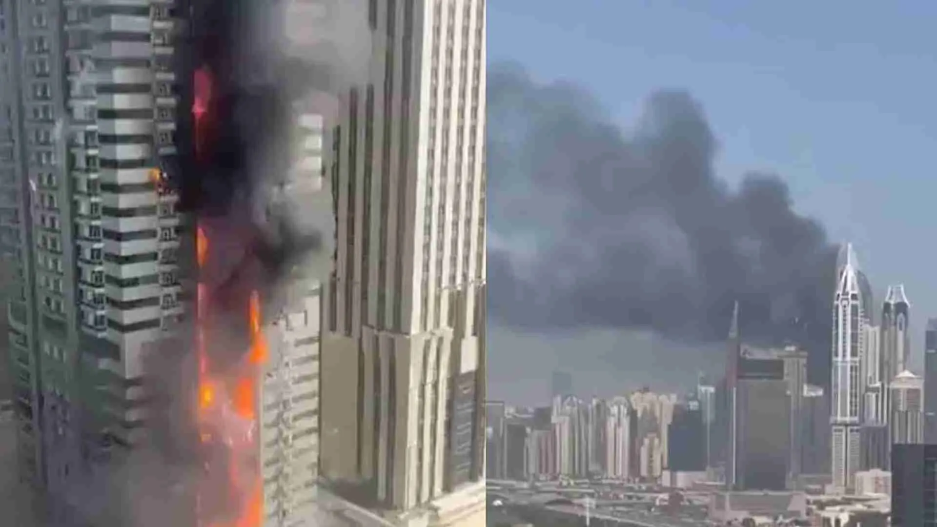 Fire Erupts At Dubai’s 67-Storey Marina Pinnacle: Over 3,800 Residents Evacuated | WATCH
