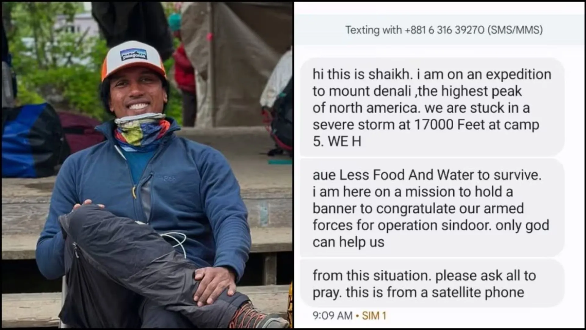 Indian Climber Trapped on US Peak Rescued After Extreme Weather Strikes