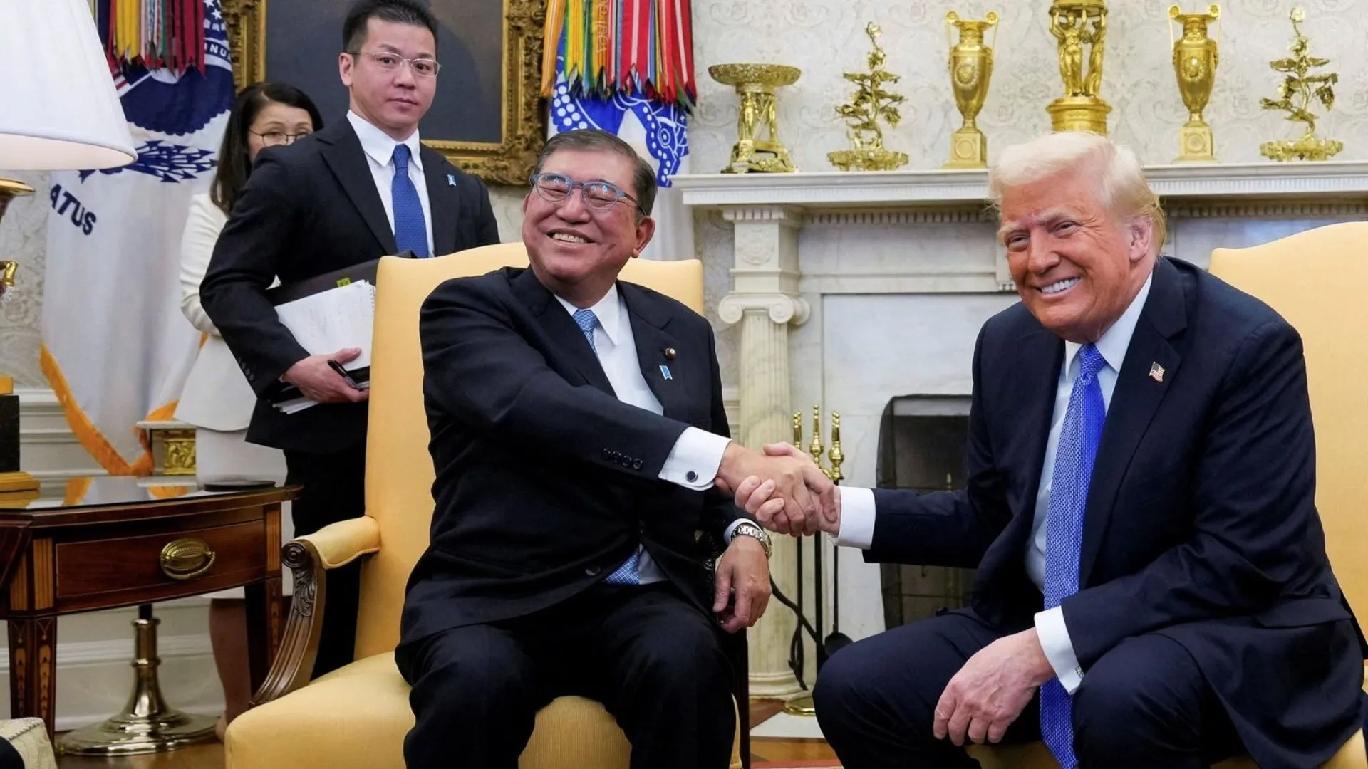 Japan’s Ishiba Risks Fallout at Home as He Confronts Trump