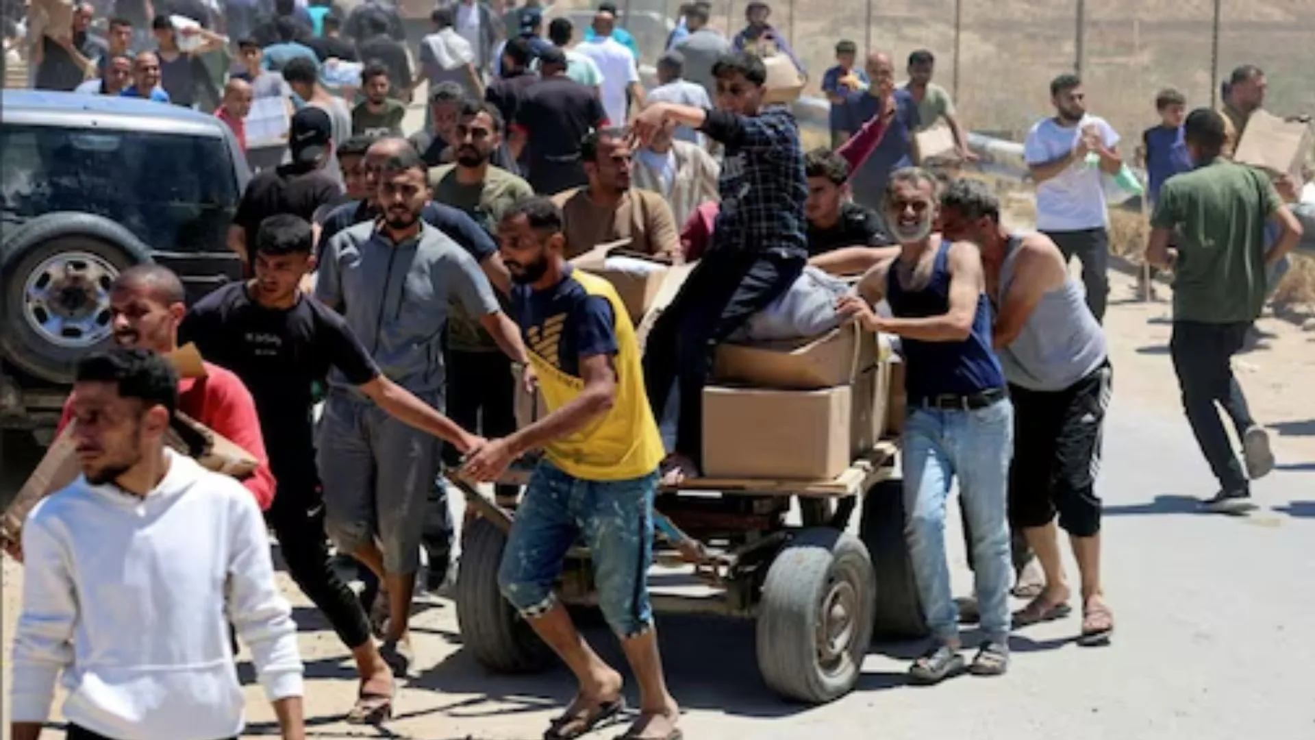 Israel Denies Rafah Aid Site Shooting, Accuses Hamas of Attacking Civilians