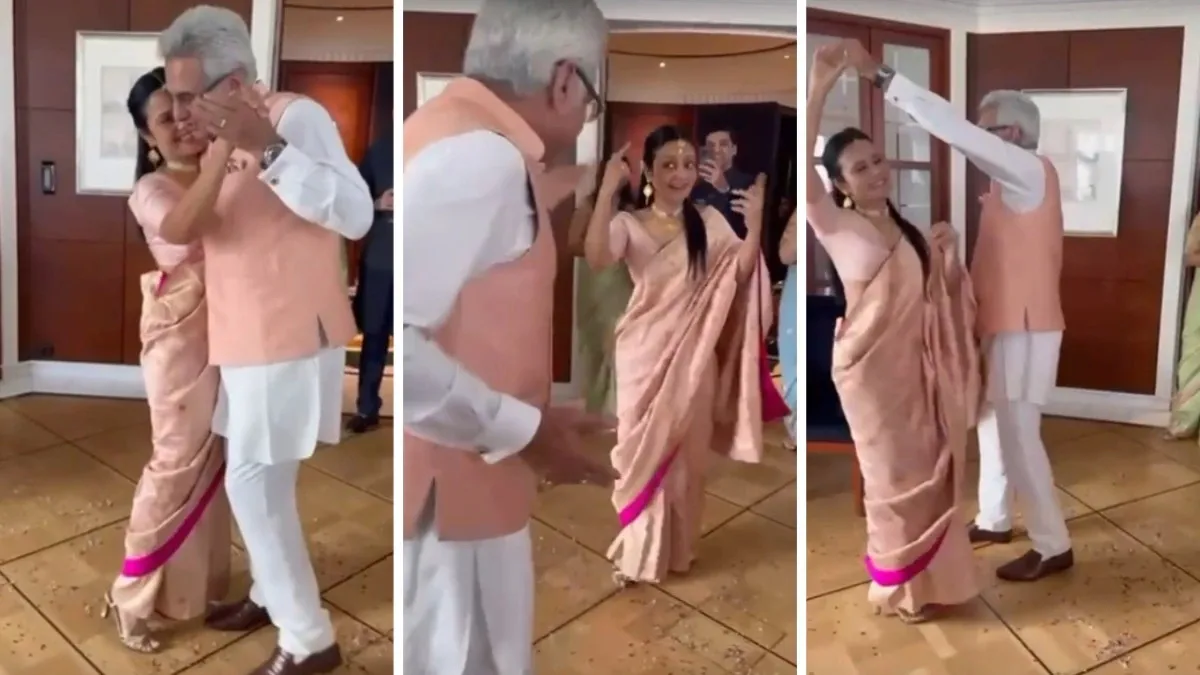 Mahua Moitra &  Pinaki Misra Share Viral First Dance Video from Their Berlin Wedding | Watch