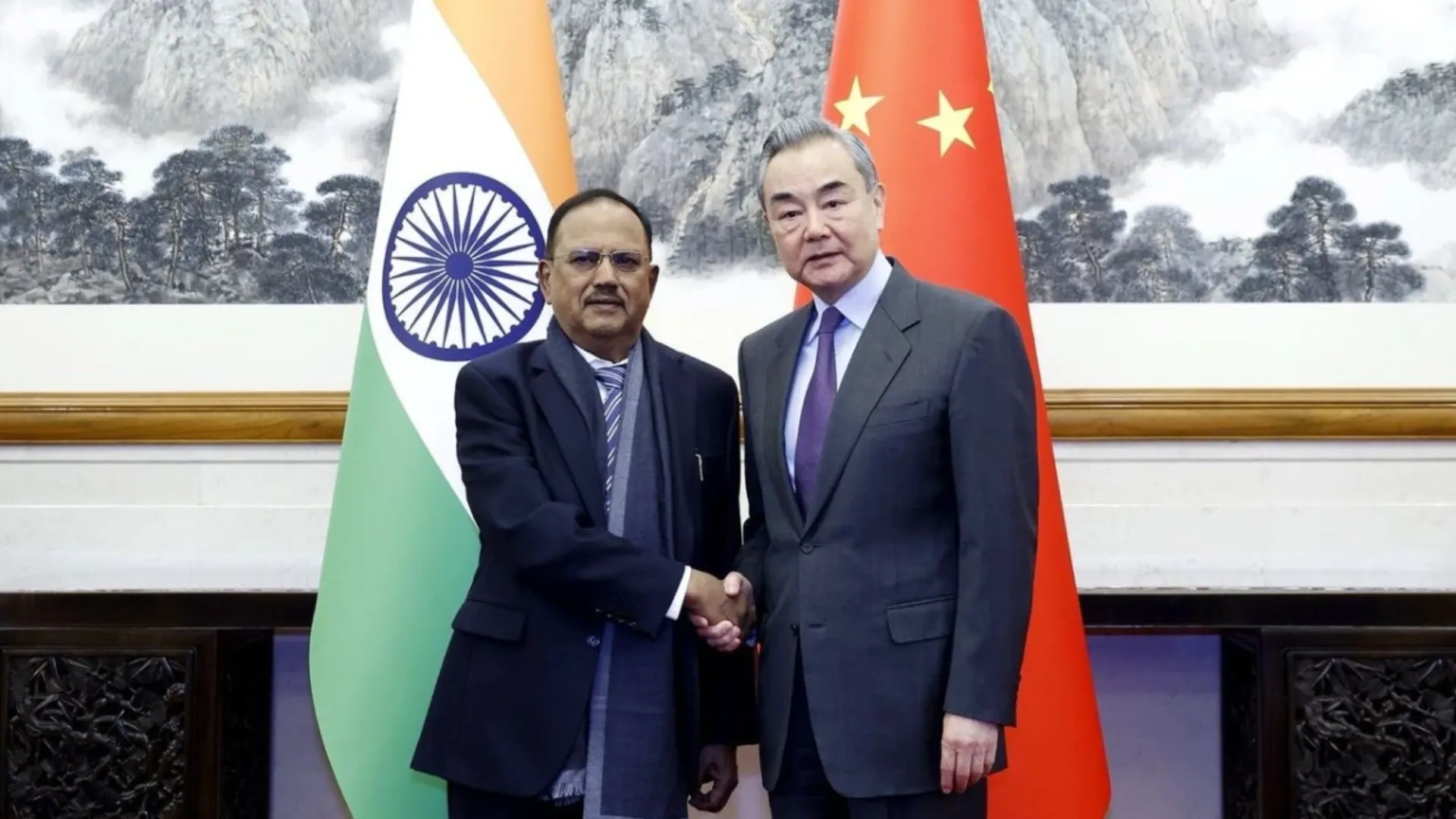 NSA Ajit Doval Meets China’s Wang Yi, Stresses Joint Action Against Terrorism