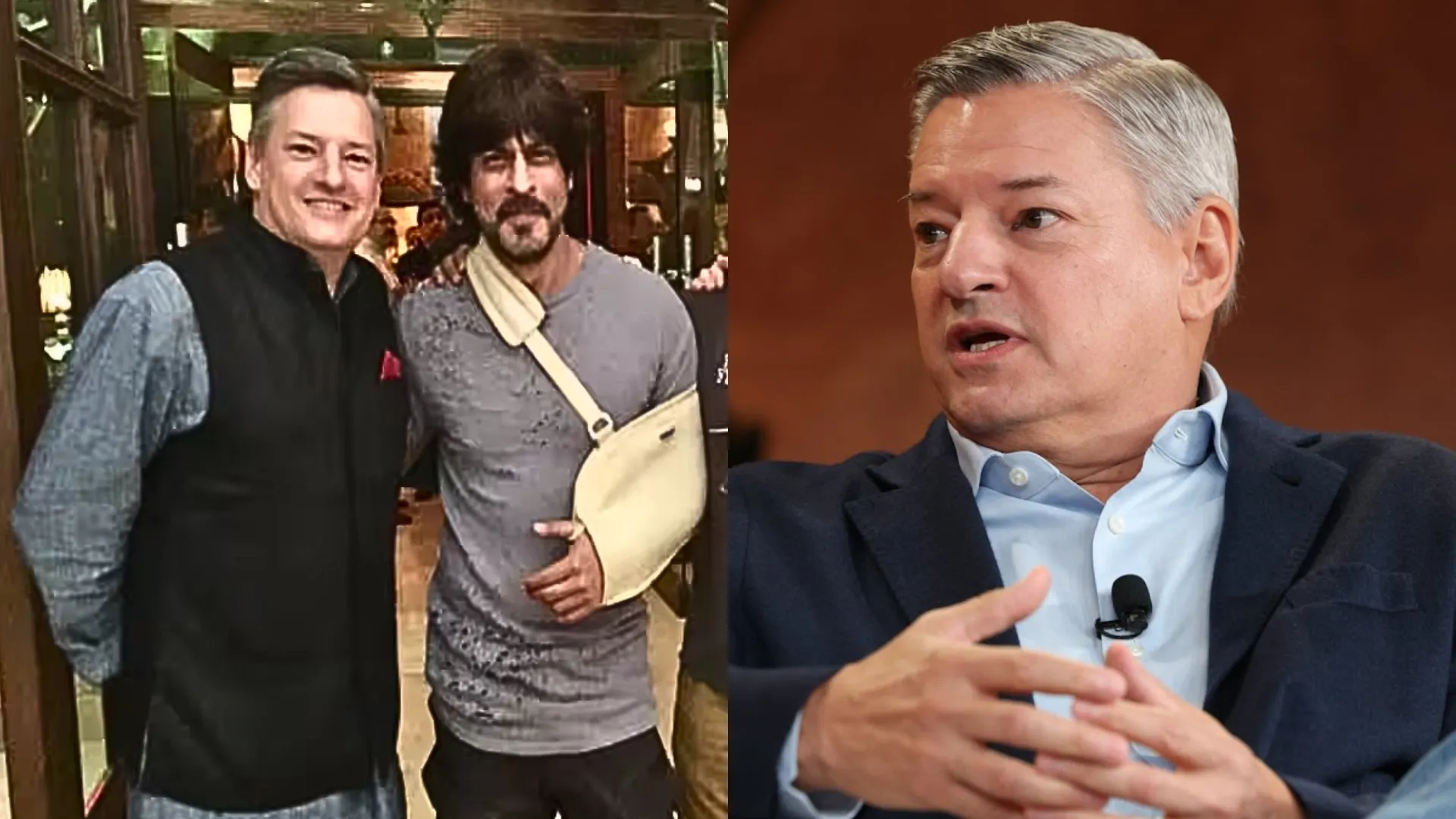 Netflix CEO Ted Sarandos Reveals Instant Bond with Shah Rukh Khan: A Special Equation