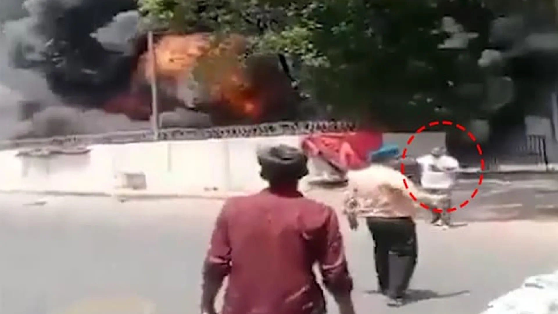 New Video Shows Lone Survivor Walking Away from Air India Crash Wreckage | Watch
