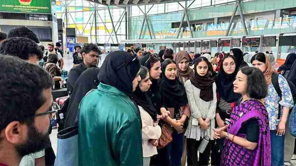 Operation Sindhu: 100 Indian Students Escape War-Torn Iran, Land Safely In Delhi