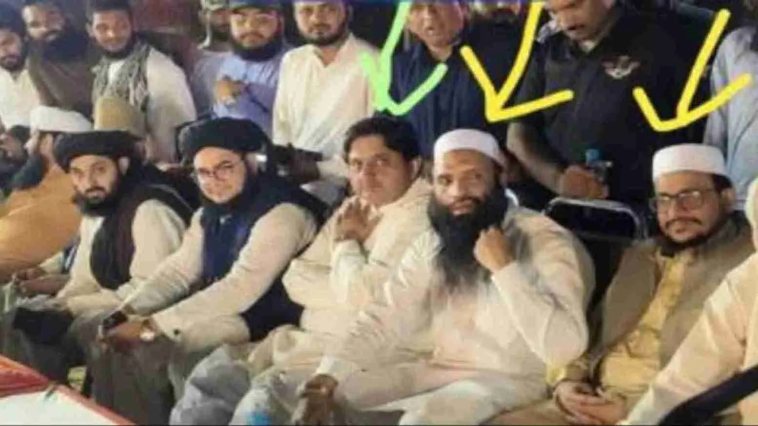 Pakistan Politician Caught Sharing Stage With LeT Chief’s Son, Pahalgam Attack Mastermind