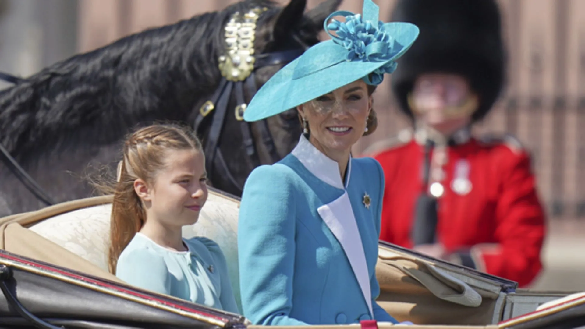 Princess Charlotte, Kate Shine at Trooping the Colour, Honouring Queen Elizabeth