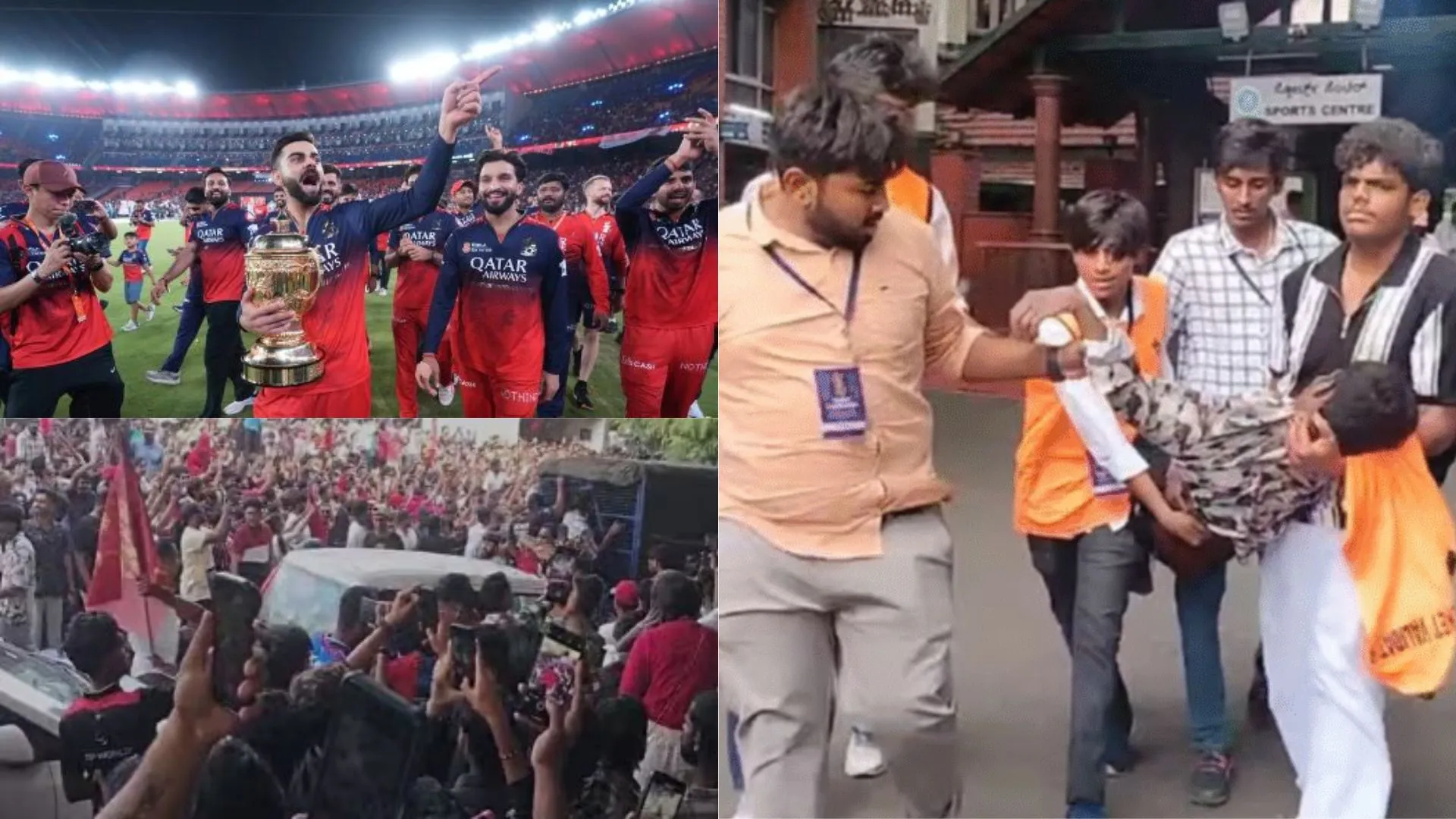 RCB Victory Celebration Turns Tragic: 7 Dead, 25 Injured in Bengaluru Stampede