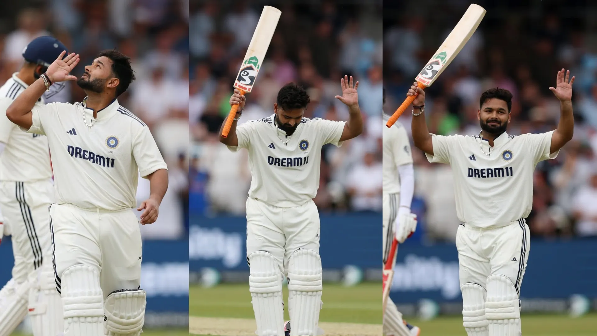 Rishabh Pant Overtakes MS Dhoni with 7th Test Century in Leeds