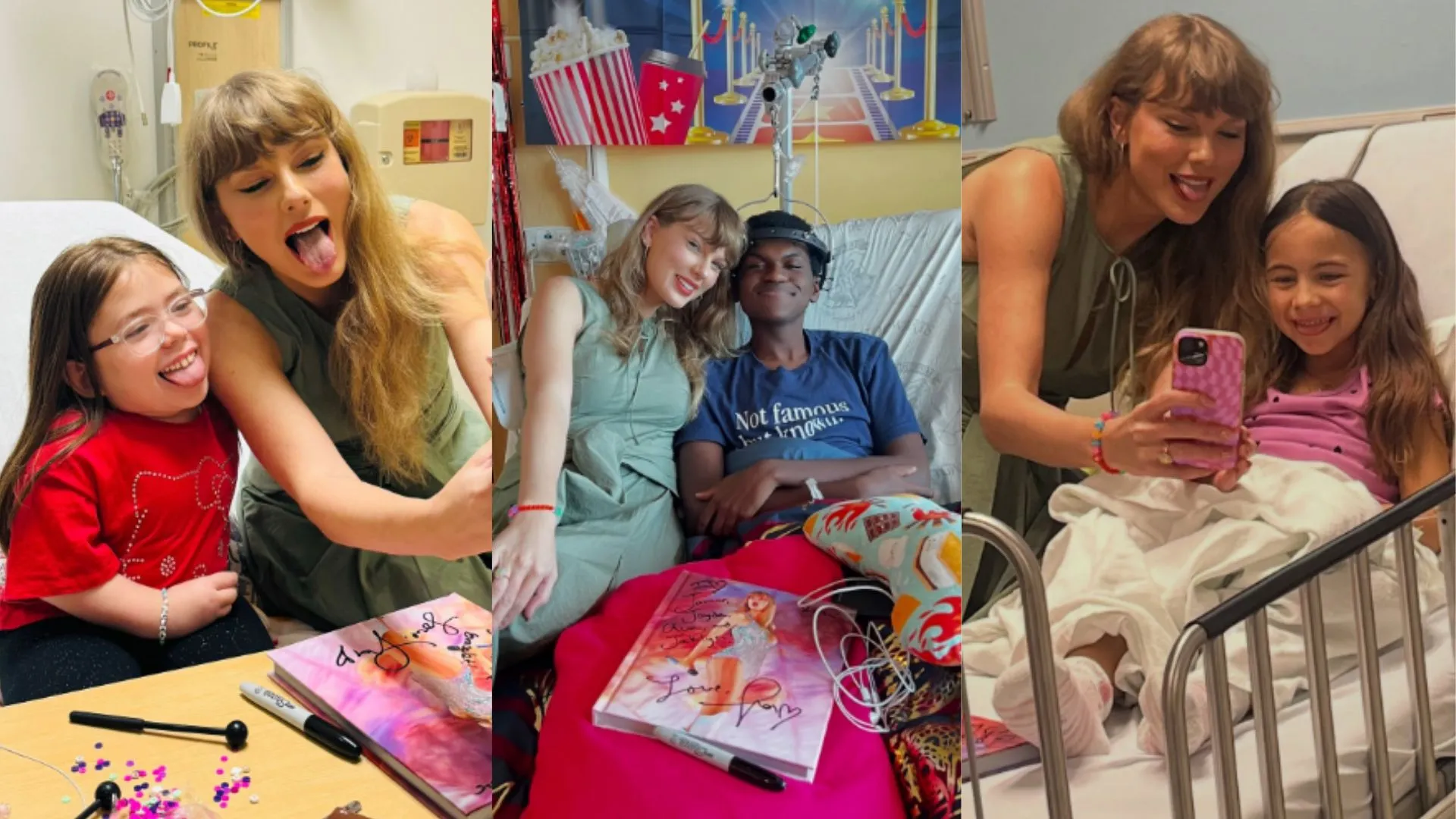 Taylor Swift’s Wins Hearts With Sweet Hospital Introduction to Sick Child | WATCH