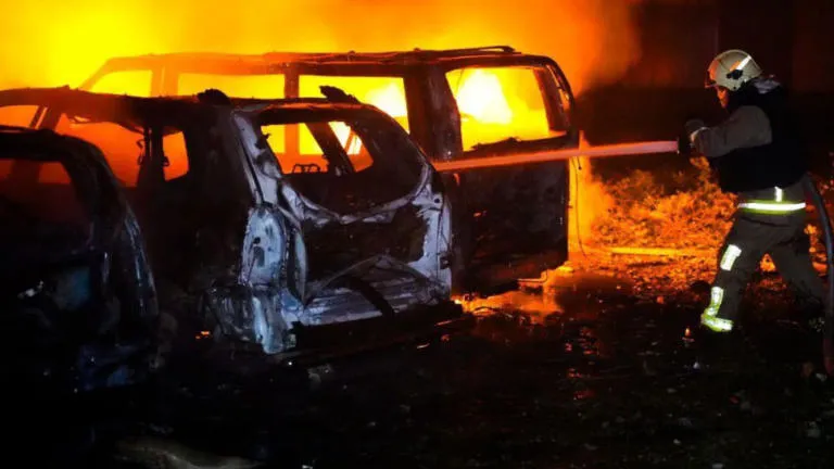 Russia Unleashes Massive Air Assault on Kyiv and Odesa, Casualties Reported