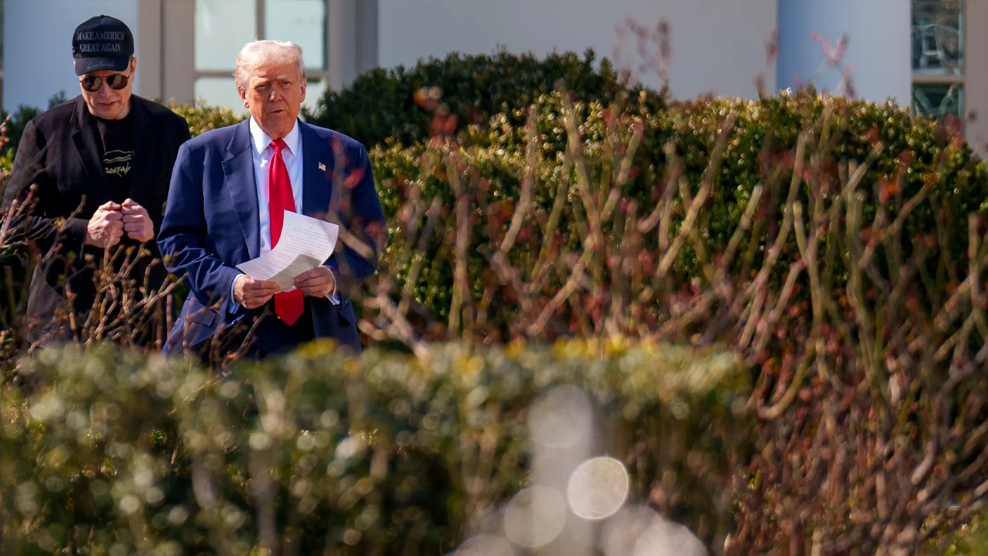 Trump Begins White House Rose Garden Overhaul, Plans 0M Ballroom at White House