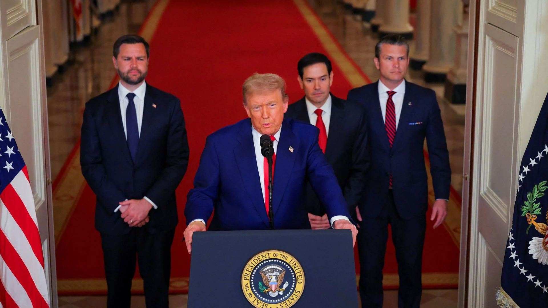 Trump Admin Defends Iran Strike, Says Mission Targeted Nukes, Not Regime Change