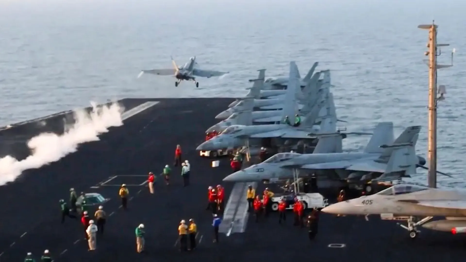 US Shifts Aircraft Carrier West Amid Israel-Iran Conflict