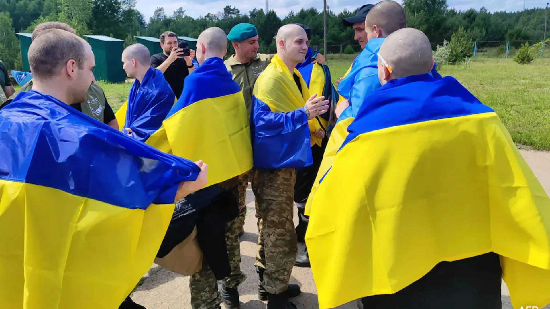 Ukraine And Russia Exchange Sick And Wounded Prisoners In Latest Swap