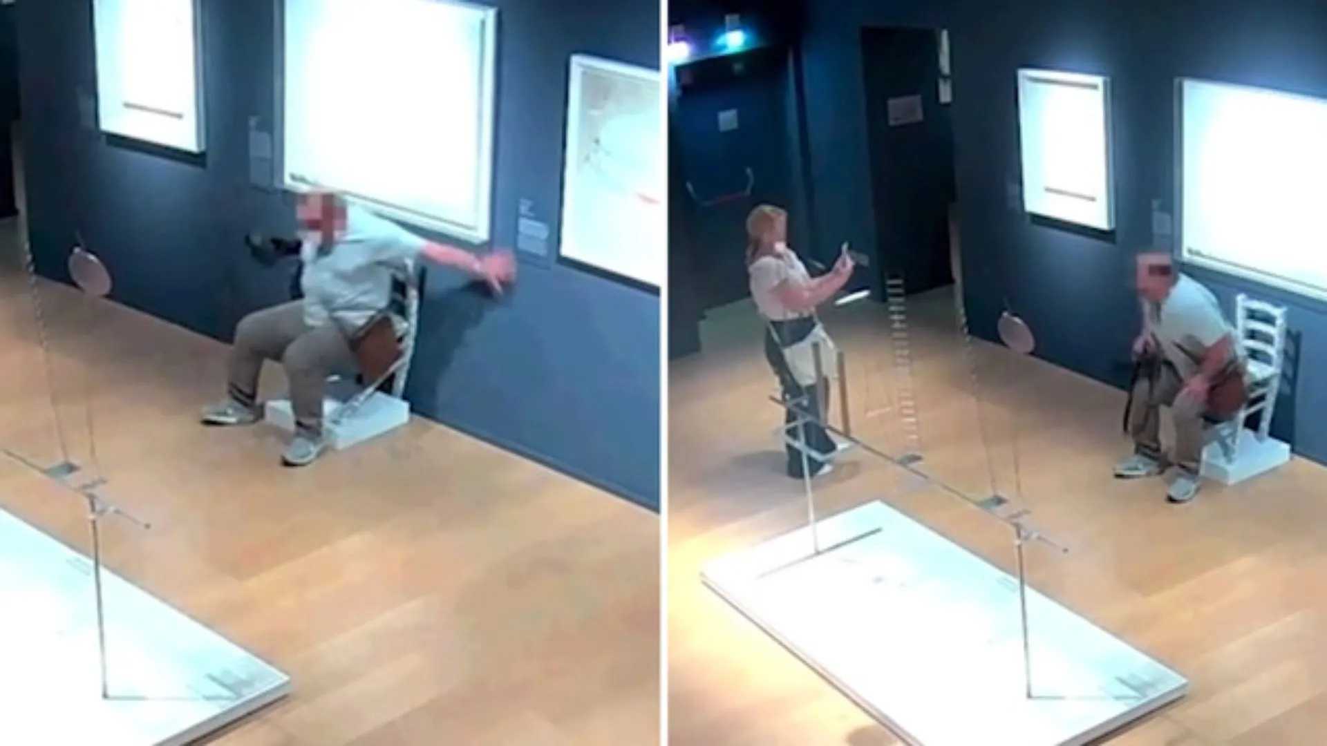 Tourist Destroys Crystal Van Gogh Chair, Flees Gallery