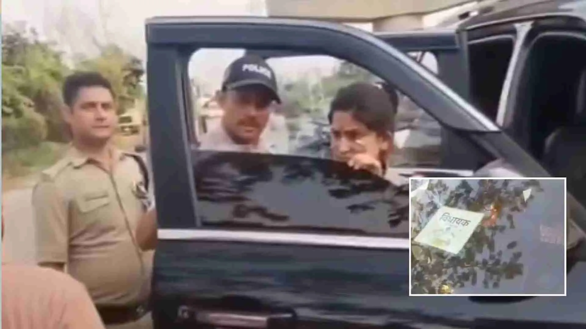 ‘Vidhayak Uncle Hain’: Police Removed Hooter, Black Film From Scorpio With BJP-Sticker | VIDEO