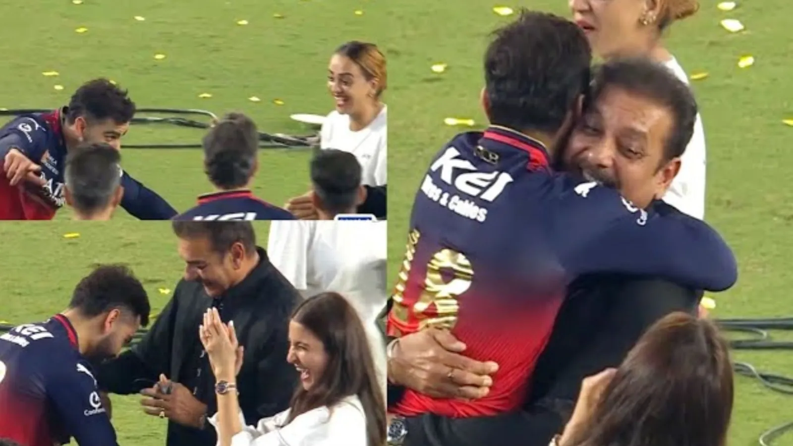 Kohli And Shastri Reunite In Tears As RCB Lifts First IPL Trophy | Watch