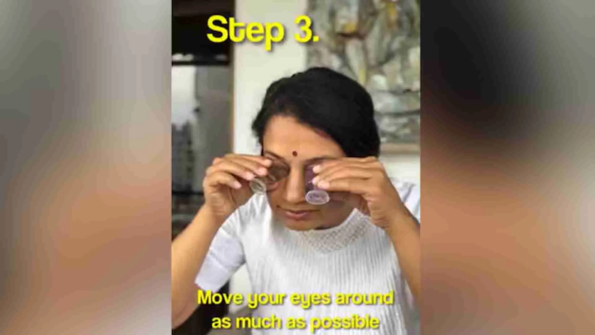 Woman Uses Her Own Urine As Eye Drops And Calls It Natural | VIDEO