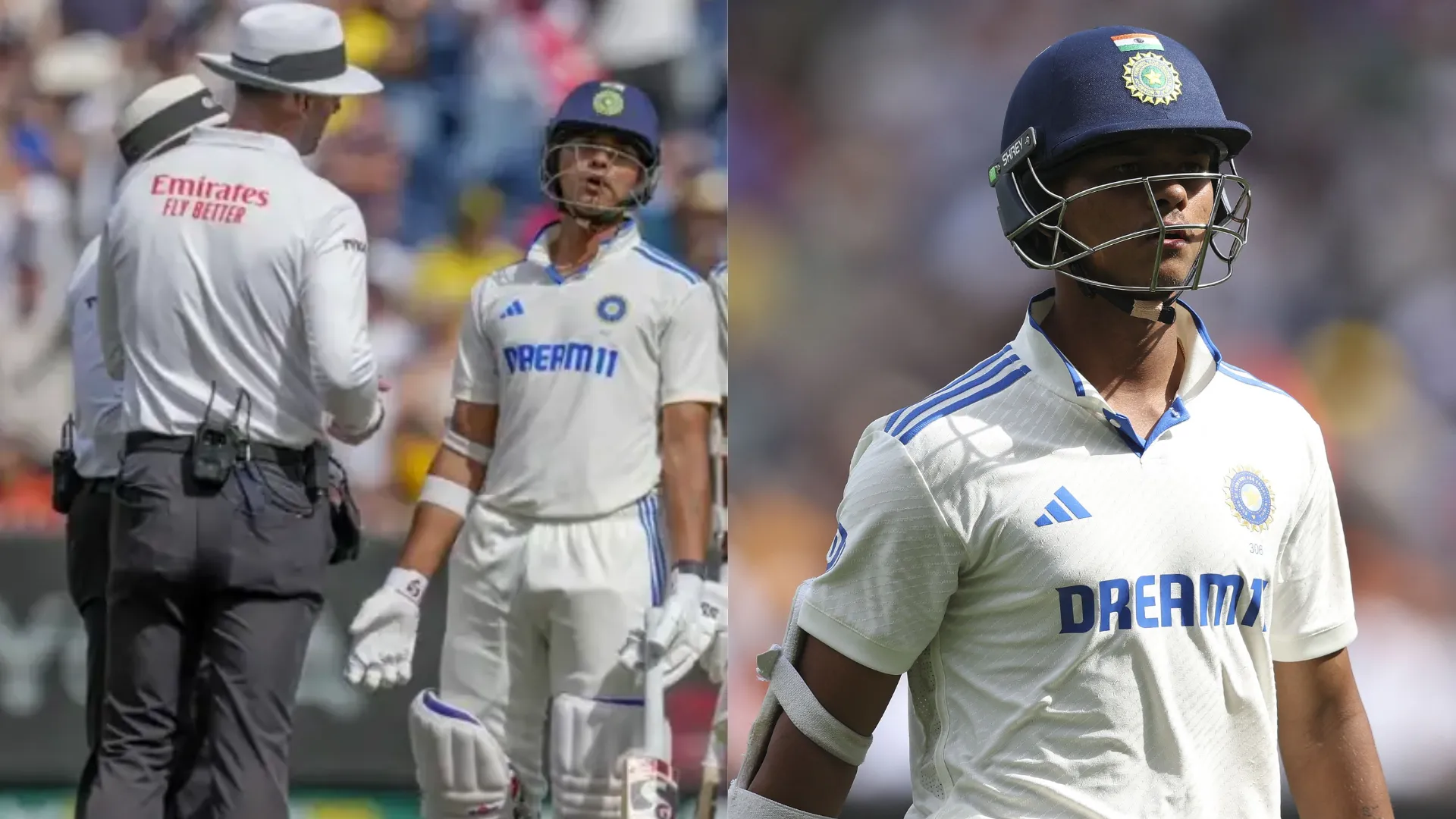 Yashasvi Jaiswal Shows Dissent After Umpire’s Decision in IND A vs ENG Lions Match | Watch