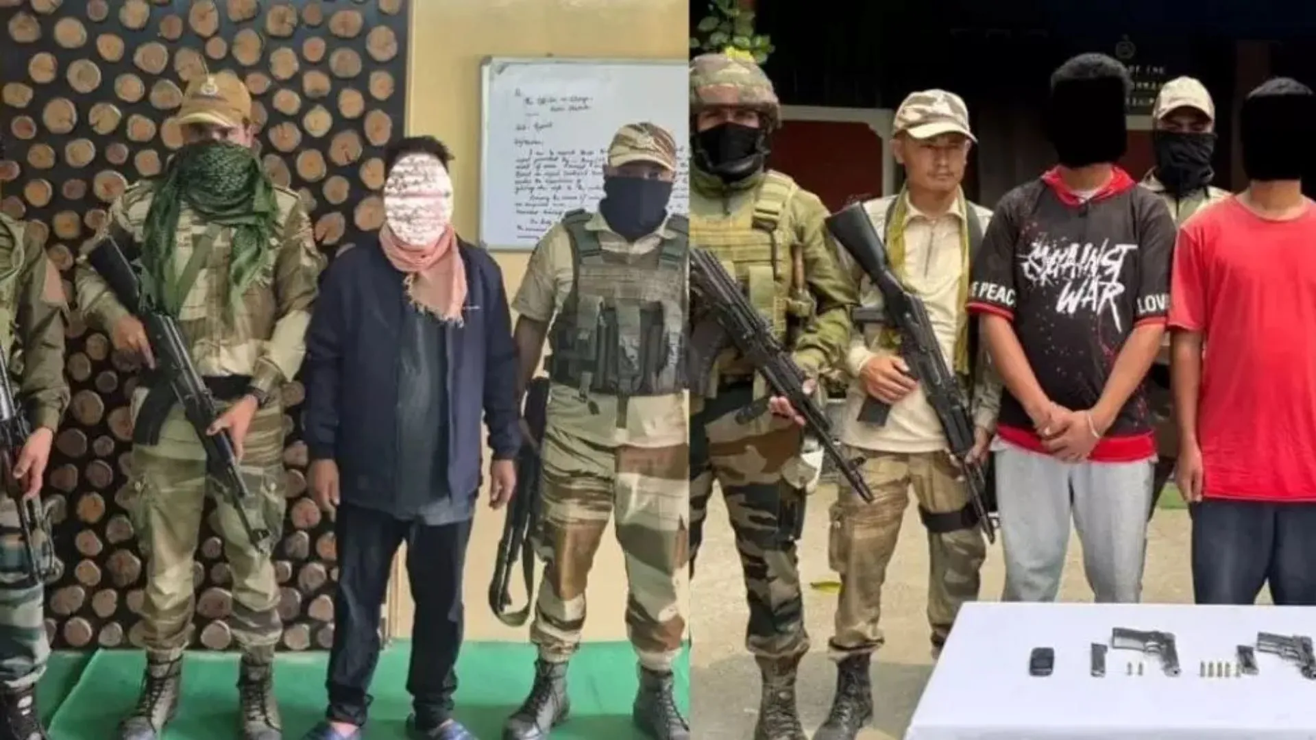 Crackdown in Manipur: 7 Militants Nabbed Amid Ethnic Unrest