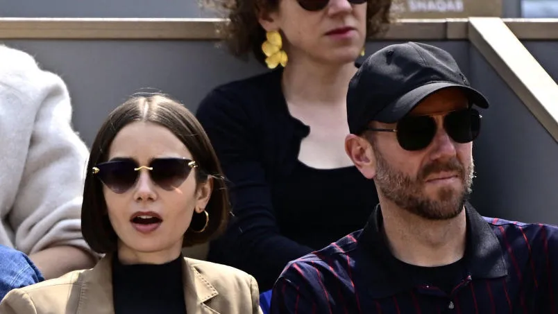 ‘Emily in Paris’ Star Lily Collins Spotted at Roland-Garros During Sinner-Alcaraz Clash