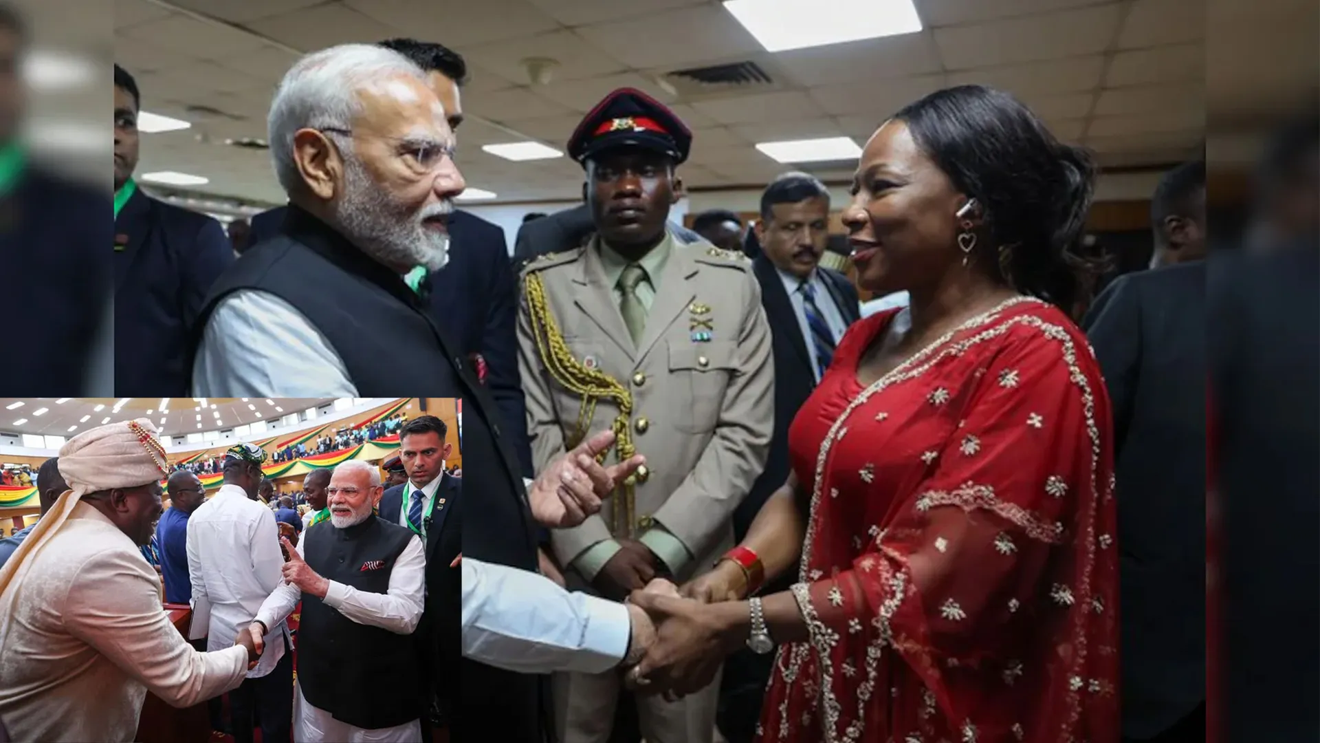 India-Ghana Ties Celebrated in Parliament as Ghanaian MPs Wear Indian Attire