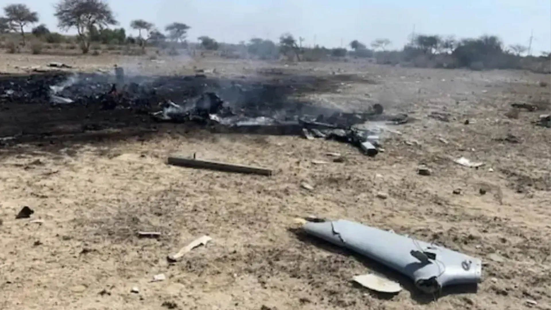 IAF Jaguar Fighter Jet Crashes in Rajasthan’s Churu District