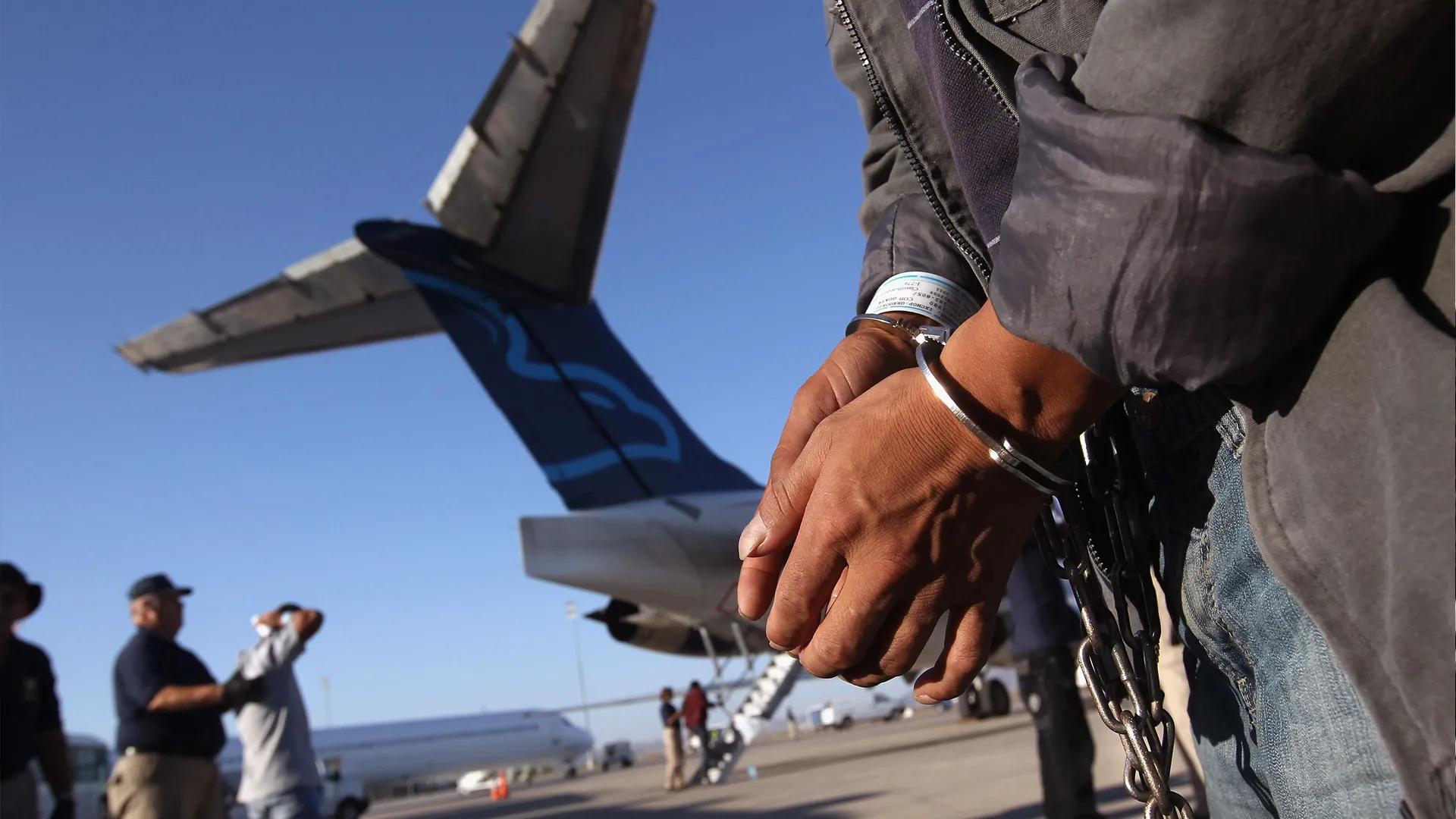 ICE Releases Video of Deportation Flight as Fears of Removal Rise in the US