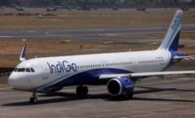 IndiGo flight makes emergency landing after bird hit in Patna.