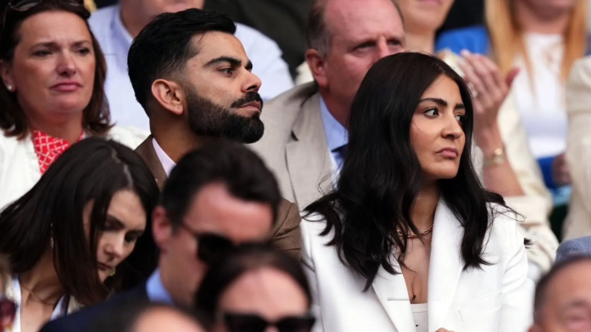 Kohli, Anushka Spotted at Wimbledon as Novak Djokovic Shines Yet Again