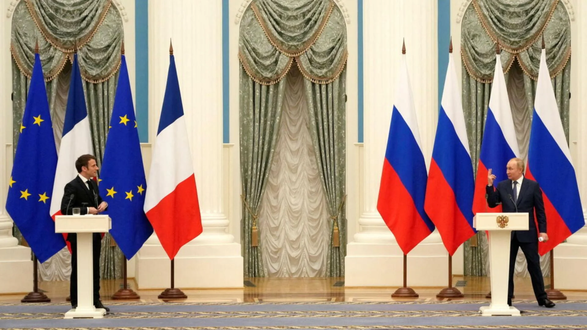 Putin Tells Macron In Phone Call: West To Blame For Ukraine War, ‘New Map’ Must Be Recognized