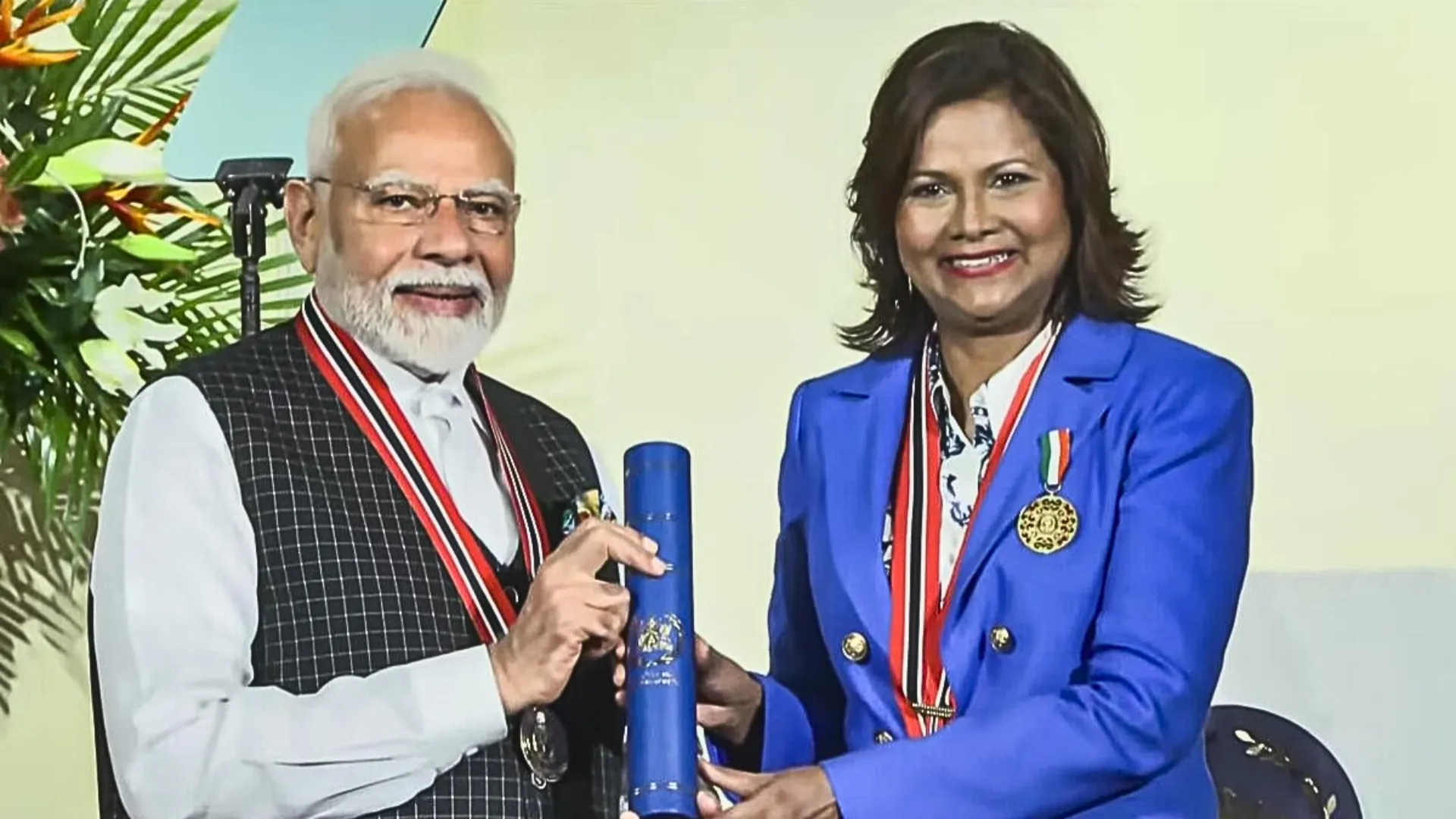PM Modi Awarded Trinidad & Tobago’s Highest Civilian Honour