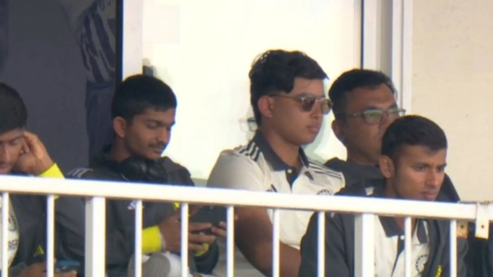 Rising Star Vaibhav Suryavanshi Watches Shubman Gill’s Historic Knock at Edgbaston