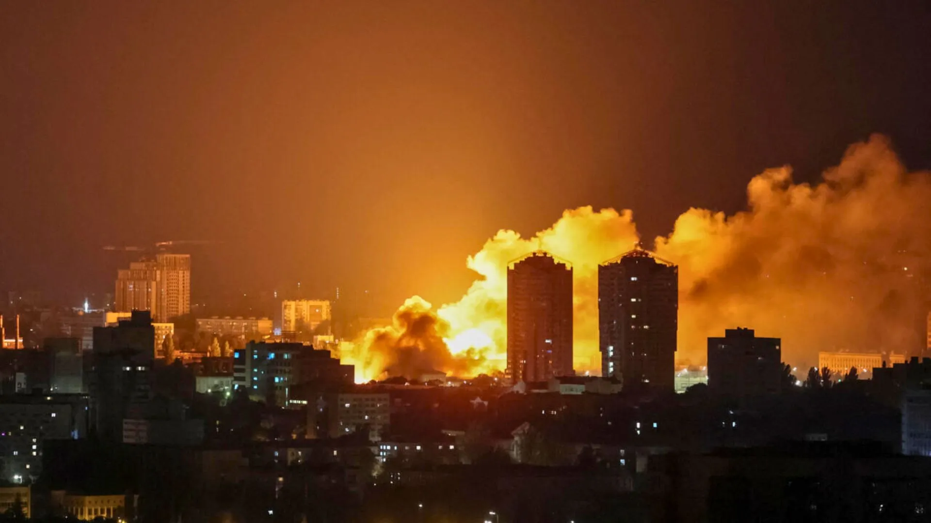 Russia Bombards Kyiv With 550 Drones and Missiles in Largest Aerial Attack, Injures 23