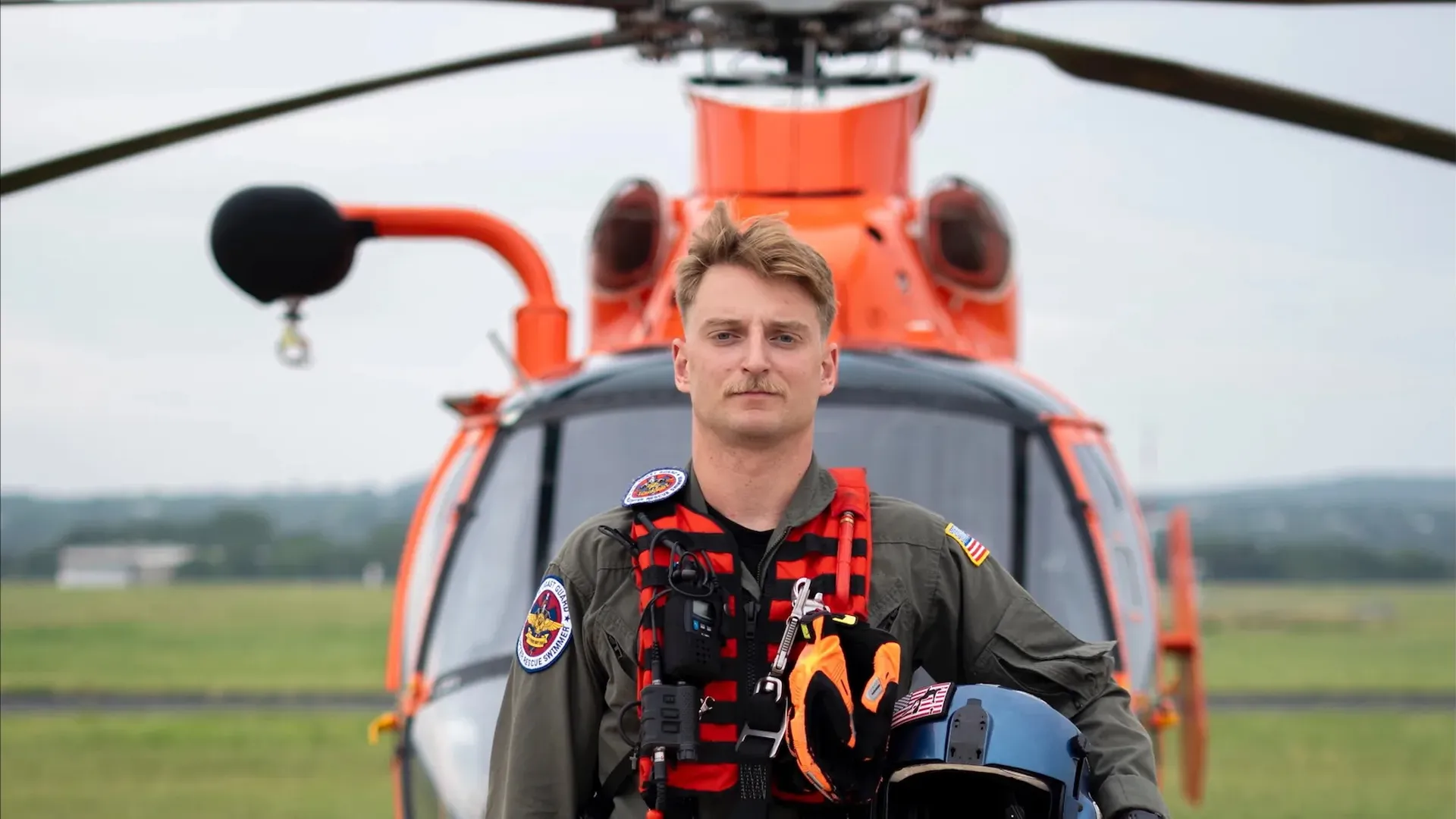 Rookie Coast Guard Swimmer Scott Ruskan Rescues 165 Children from Texas Floods