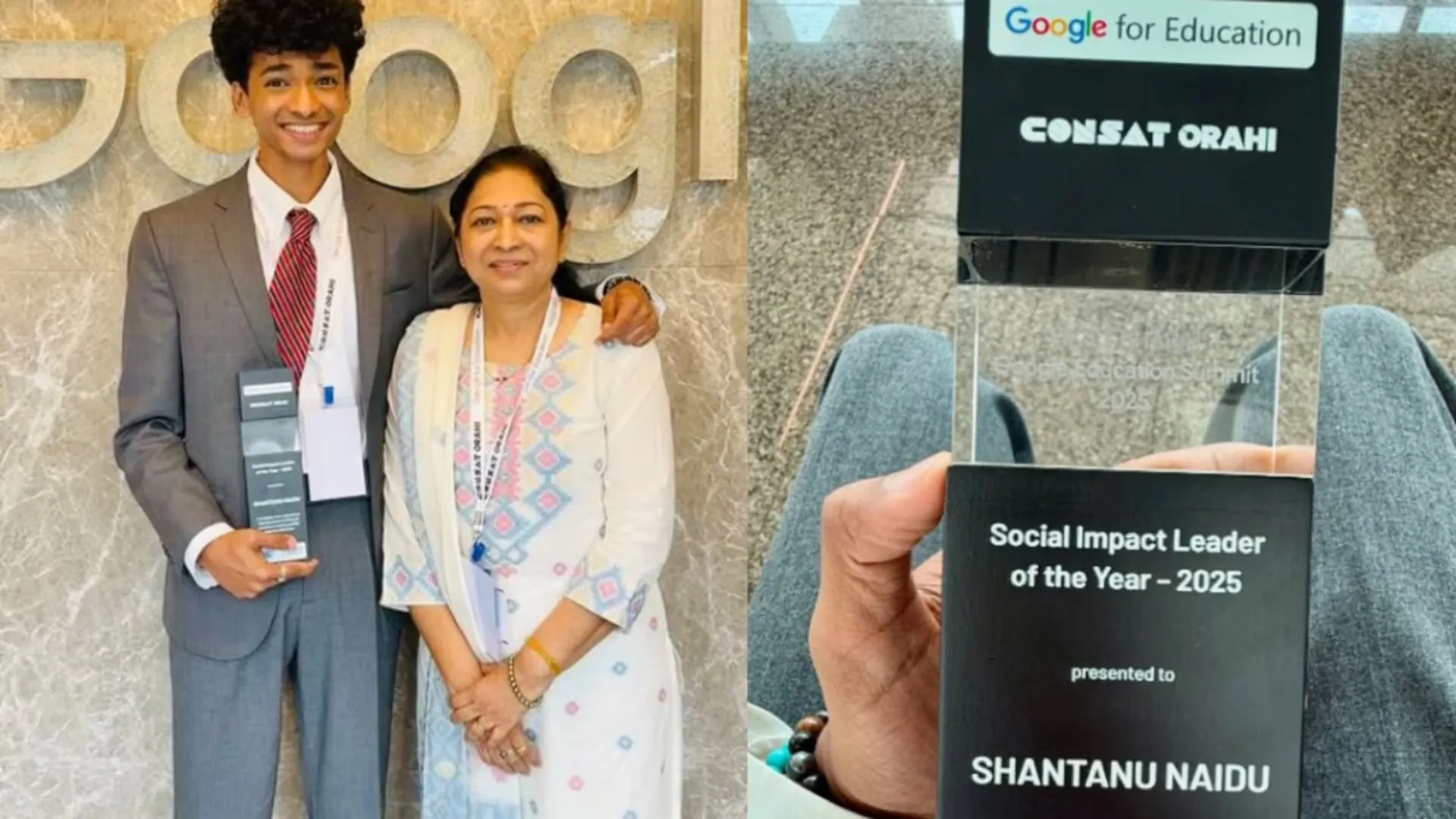 Shantanu Naidu, Ratan Tata’s Aide, Honoured as ‘Social Impact Leader’ at Google