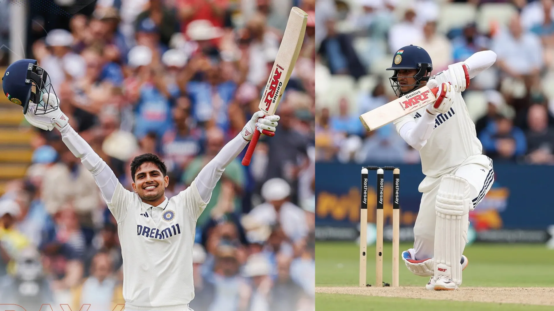 Shubman Gill Becomes Only 2nd Indian to Score 200 and 100 in One Test