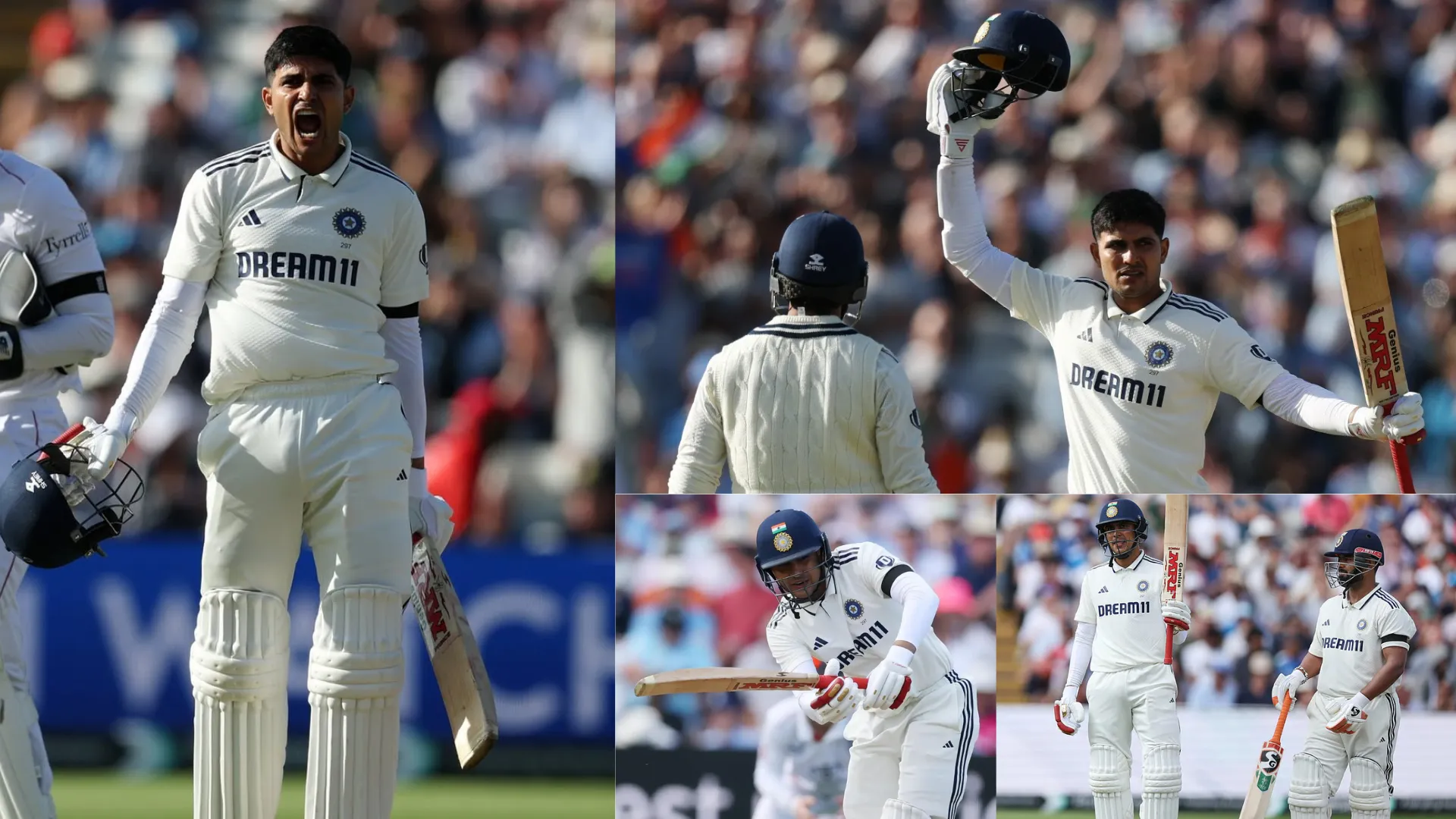 Shubman Gill Hits Century at Edgbaston, Joins Kohli and Gavaskar in Elite Captaincy Club