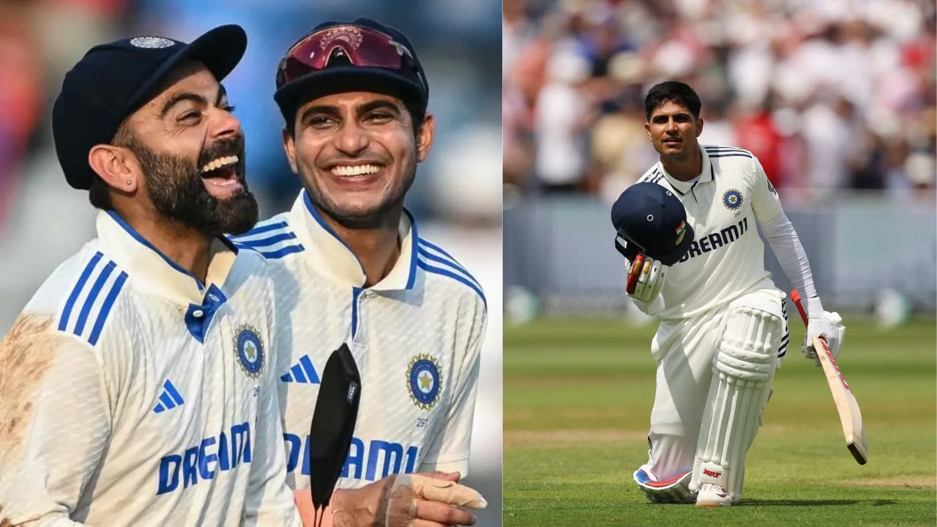 Virat Kohli Hails Shubman Gill in First Public Message Since Retirement