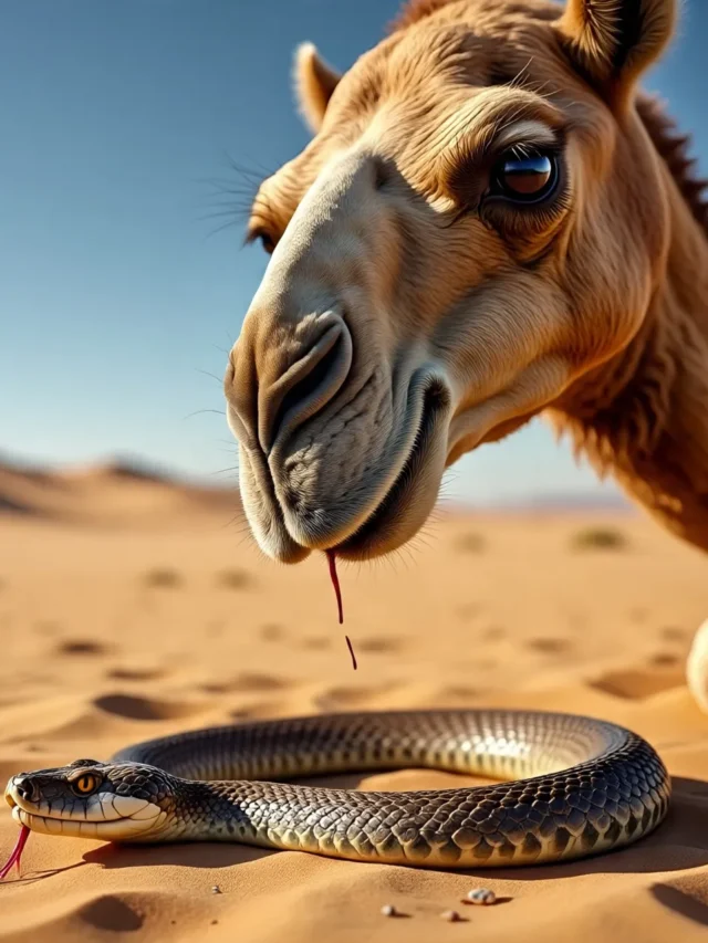 Camel’s Tears Can Neutralize Snake Venom